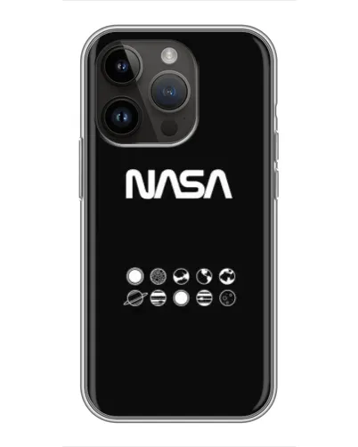Чохол для iPhone 14 Pro з картинкою «NASA — технічний принт» Чохол для iPhone 14 Pro з картинкою «NASA — технічний принт»