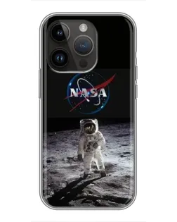 Чохол для iPhone 14 Pro з картинкою «Астронавт на Місяці» Чохол для iPhone 14 Pro з картинкою «Астронавт на Місяці»