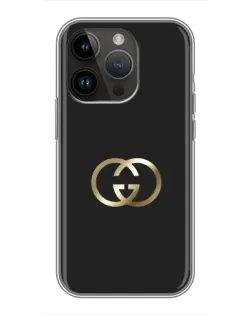 Чохол для iPhone 14 Pro з картинкою «Мінімалізм Gucci» Чохол для iPhone 14 Pro з картинкою «Мінімалізм Gucci»