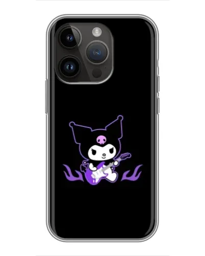 Чехол для iPhone 14 Pro с картинкой «Электрическая Kuromi»