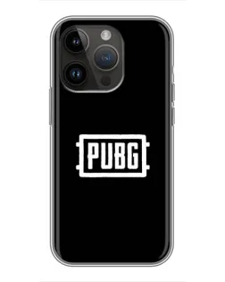 Чехол для iPhone 14 Pro с картинкой «Лого BMW — металлический блеск»