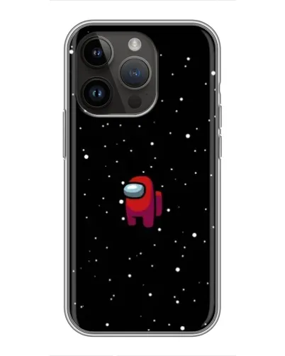 Чехол для iPhone 14 Pro с картинкой «Красный Among Us» Чехол для iPhone 14 Pro с картинкой «Красный Among Us»