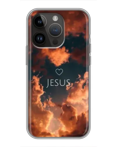 Чохол для iPhone 14 Pro з картинкою «Сяйво Імені Jesus» Чохол для iPhone 14 Pro з картинкою «Сяйво Імені Jesus»