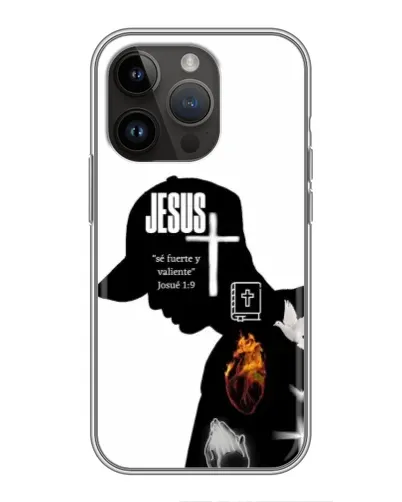 Чохол для iPhone 14 Pro з картинкою «Духовний Воїн» Чохол для iPhone 14 Pro з картинкою «Духовний Воїн»