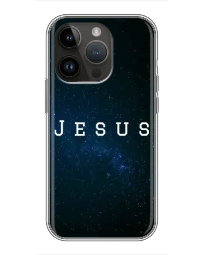 Чохол для iPhone 14 Pro з картинкою «Зоряне небо Jesus» Чохол для iPhone 14 Pro з картинкою «Зоряне небо Jesus»