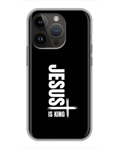 Чохол для iPhone 14 Pro з картинкою «Вертикаль віри Jesus» Чохол для iPhone 14 Pro з картинкою «Вертикаль віри Jesus»