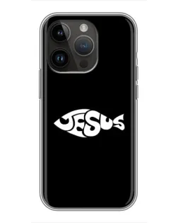 Чехол для iPhone 14 Pro с картинкой «Рыба Jesus» Чехол для iPhone 14 Pro с картинкой «Рыба Jesus»