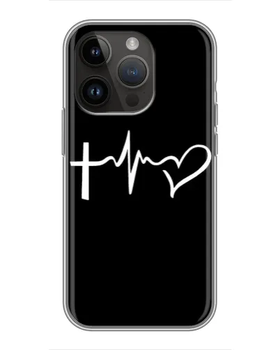 Чехол для iPhone 14 Pro с картинкой «Пульс веры» Чехол для iPhone 14 Pro с картинкой «Пульс веры»