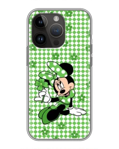 Чехол для iPhone 14 Pro с картинкой «Mickey в клетку»