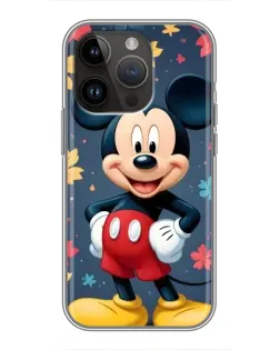 Чехол для iPhone 14 Pro с картинкой «Осенний Mickey Mouse»