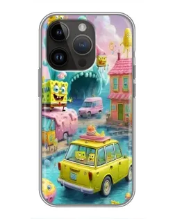 Чехол для iPhone 14 Pro с картинкой «Монстр-трак приключения»