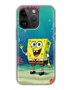 Чехол для iPhone 14 Pro с картинкой «Подводный привет»