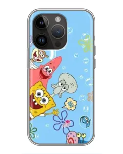 Чехол для iPhone 14 Pro с картинкой «Веселые пузырьки»
