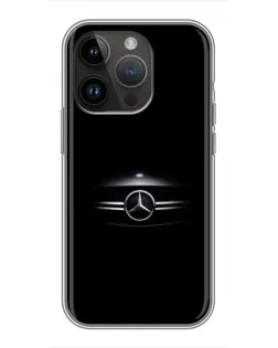 Чехол для iPhone 14 Pro с картинкой «Mercedes — абстрактные линии» Чехол для iPhone 14 Pro с картинкой «Mercedes — абстрактные линии»