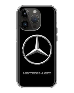 Чехол для iPhone 14 Pro с картинкой «Mercedes Silver Logo» Чехол для iPhone 14 Pro с картинкой «Mercedes Silver Logo»