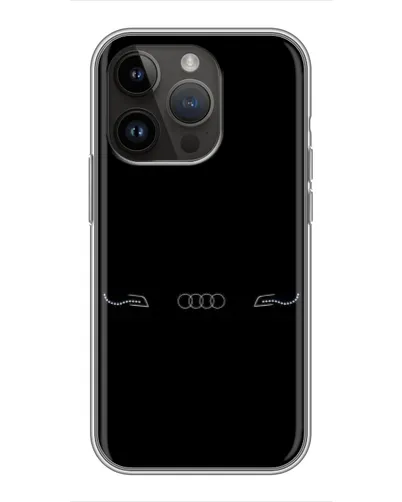 Чохол для iPhone 14 Pro з картинкою «Audi — світловий підпис» Чохол для iPhone 14 Pro з картинкою «Audi — світловий підпис»