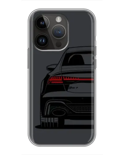 Чохол для iPhone 14 Pro з картинкою «Задня частина Audi — арт» Чохол для iPhone 14 Pro з картинкою «Задня частина Audi — арт»