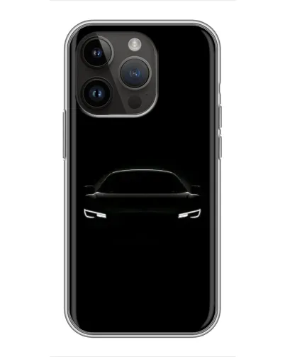 Чохол для iPhone 14 Pro з картинкою «Погляд Audi у темряві» Чохол для iPhone 14 Pro з картинкою «Погляд Audi у темряві»