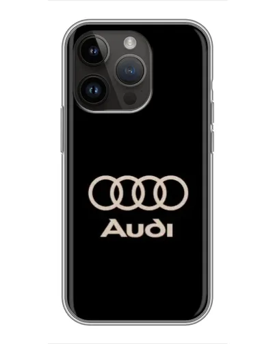 Чохол для iPhone 14 Pro з картинкою «Audi — золотий логотип» Чохол для iPhone 14 Pro з картинкою «Audi — золотий логотип»