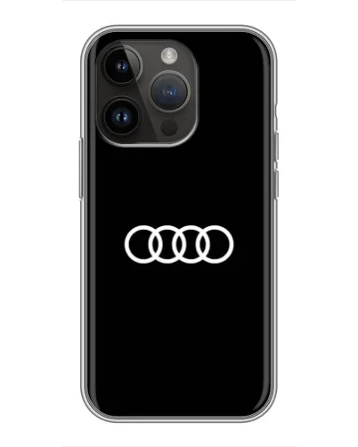 Чохол для iPhone 14 Pro з картинкою «Audi White Logo» Чохол для iPhone 14 Pro з картинкою «Audi White Logo»