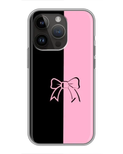 Чохол для iPhone 14 Pro з картинкою «Половинки банту»