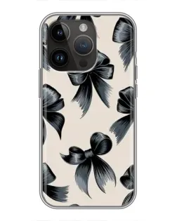 Чохол для iPhone 14 Pro з картинкою «Банти Coquette»