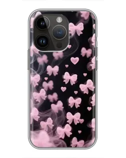 Чохол для iPhone 14 Pro з картинкою «Неонове мереживо»
