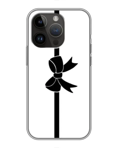 Чохол для iPhone 14 Pro з картинкою «Вертикальний бант»