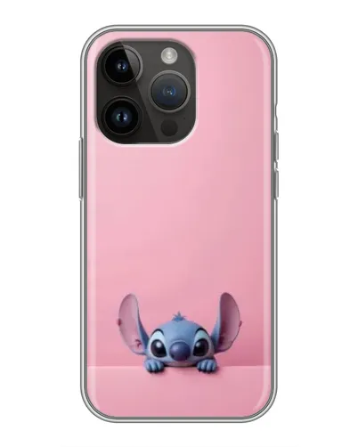 Чохол для iPhone 14 Pro з картинкою «Stitch визирає» Чохол для iPhone 14 Pro з картинкою «Stitch визирає»