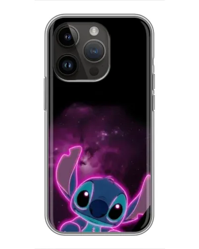 Чохол для iPhone 14 Pro з картинкою «Неоновий Stitch» Чохол для iPhone 14 Pro з картинкою «Неоновий Stitch»