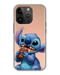 Чохол для iPhone 14 Pro з картинкою «Стіч їсть шоколад» Чохол для iPhone 14 Pro з картинкою «Стіч їсть шоколад»