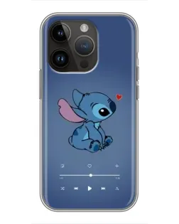 Чохол для iPhone 14 Pro з картинкою «Музичний Stitch» Чохол для iPhone 14 Pro з картинкою «Музичний Stitch»