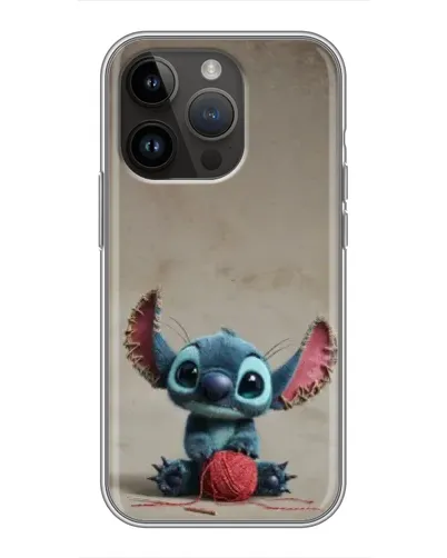 Чохол для iPhone 14 Pro з картинкою «Стіч на чоричневому фоні» Чохол для iPhone 14 Pro з картинкою «Стіч на чоричневому фоні»