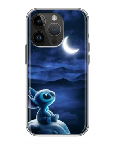 Чохол для iPhone 14 Pro з картинкою «Місячна ніч Стіча» Чохол для iPhone 14 Pro з картинкою «Місячна ніч Стіча»