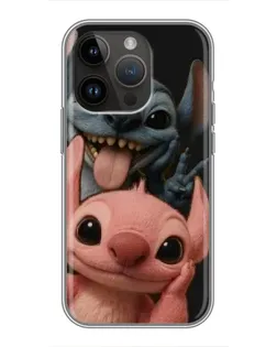 Чохол для iPhone 14 Pro з картинкою «Стіч та Ангел» Чохол для iPhone 14 Pro з картинкою «Стіч та Ангел»