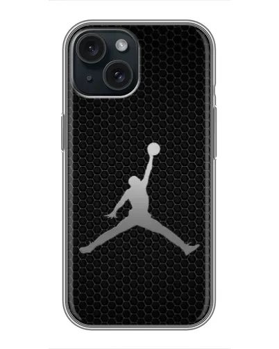 Чехол для iPhone 14 с картинкой «Jordan Dark Carbon» Чехол для iPhone 14 с картинкой «Jordan Dark Carbon»