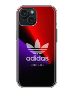 Чохол для iPhone 14 з картинкою «Adidas Red Neon» Чохол для iPhone 14 з картинкою «Adidas Red Neon»
