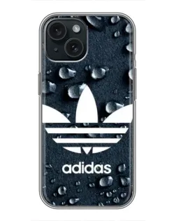 Чохол для iPhone 14 з картинкою «Adidas Trefoil Blue» Чохол для iPhone 14 з картинкою «Adidas Trefoil Blue»