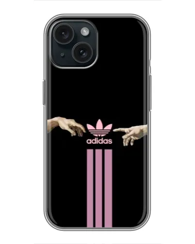Чехол для iPhone 14 с картинкой «Adidas Hands»