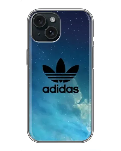 Чехол для iPhone 14 с картинкой «Adidas Stone Logo»