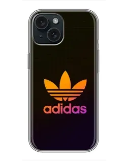 Чохол для iPhone 14 з картинкою «Градієнт Adidas»