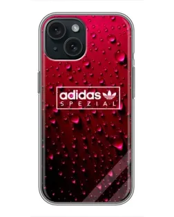 Чохол для iPhone 14 з картинкою «Adidas Gold Marble»