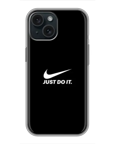 Чехол для iPhone 14 с картинкой «Минимализм от Nike»