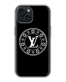 Чохол для iPhone 14 з картинкою «LV — печатка стилю»