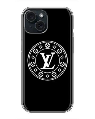 Чохол для iPhone 14 з картинкою «LV — печатка стилю»