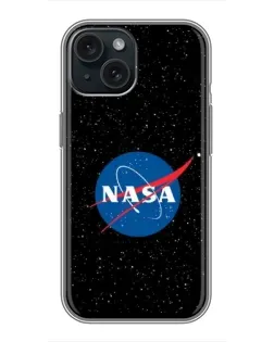 Чехол для iPhone 14 с картинкой «NASA — звездное небо»