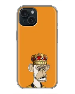 Чохол для iPhone 14 з картинкою «Золота мавпа Bored Ape» Чохол для iPhone 14 з картинкою «Золота мавпа Bored Ape»