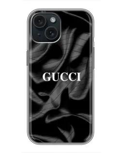 Чохол для iPhone 14 з картинкою «Gucci — шовкові хвилі» Чохол для iPhone 14 з картинкою «Gucci — шовкові хвилі»