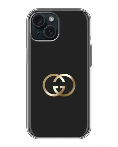 Чехол для iPhone 14 с картинкой «Минимализм Gucci»