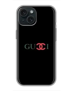 Чехол для iPhone 14 с картинкой «Gucci — красный градиент» Чехол для iPhone 14 с картинкой «Gucci — красный градиент»